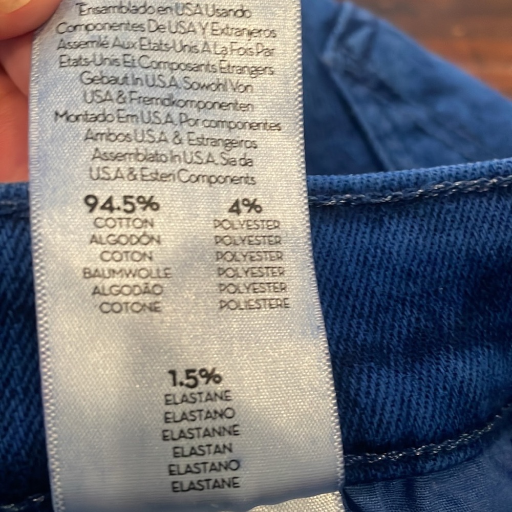 NWOT MOTHER DENIM The Rascal Ankle Fray, Love on the Rocks, Size 28 - Picture 14 of 15